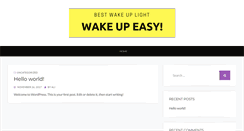 Desktop Screenshot of bestwakeuplight.com