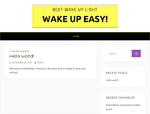 Tablet Screenshot of bestwakeuplight.com